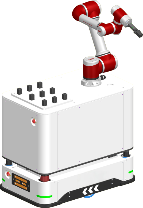 Compound handling robot AGV trolley 20KG